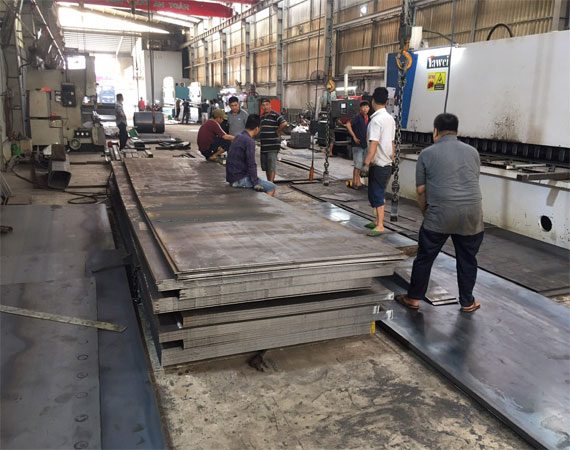 Nhà xưởng sản xuất kết cấu thép Decofi